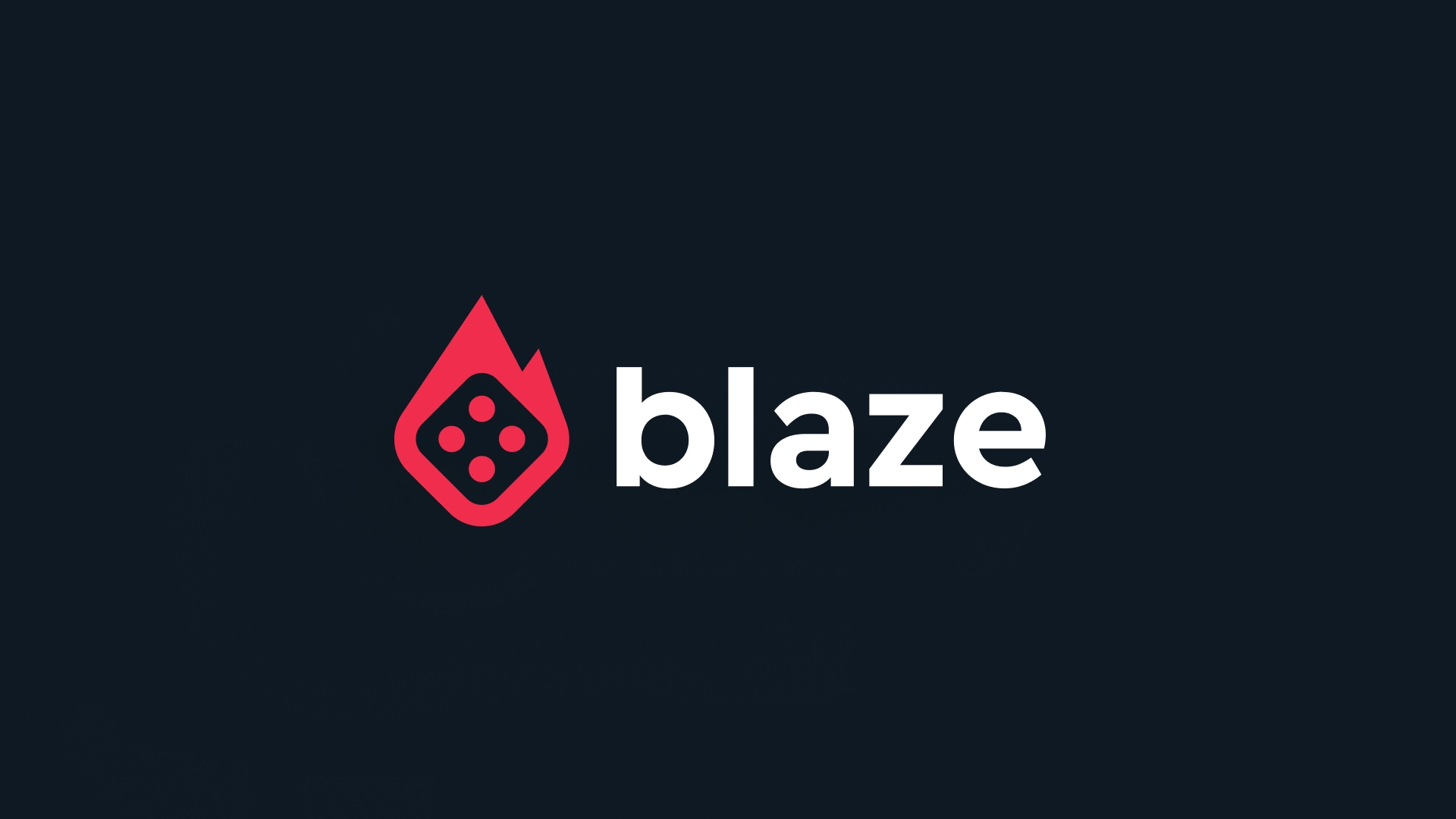 Imagem mostra logomarca da Blaze