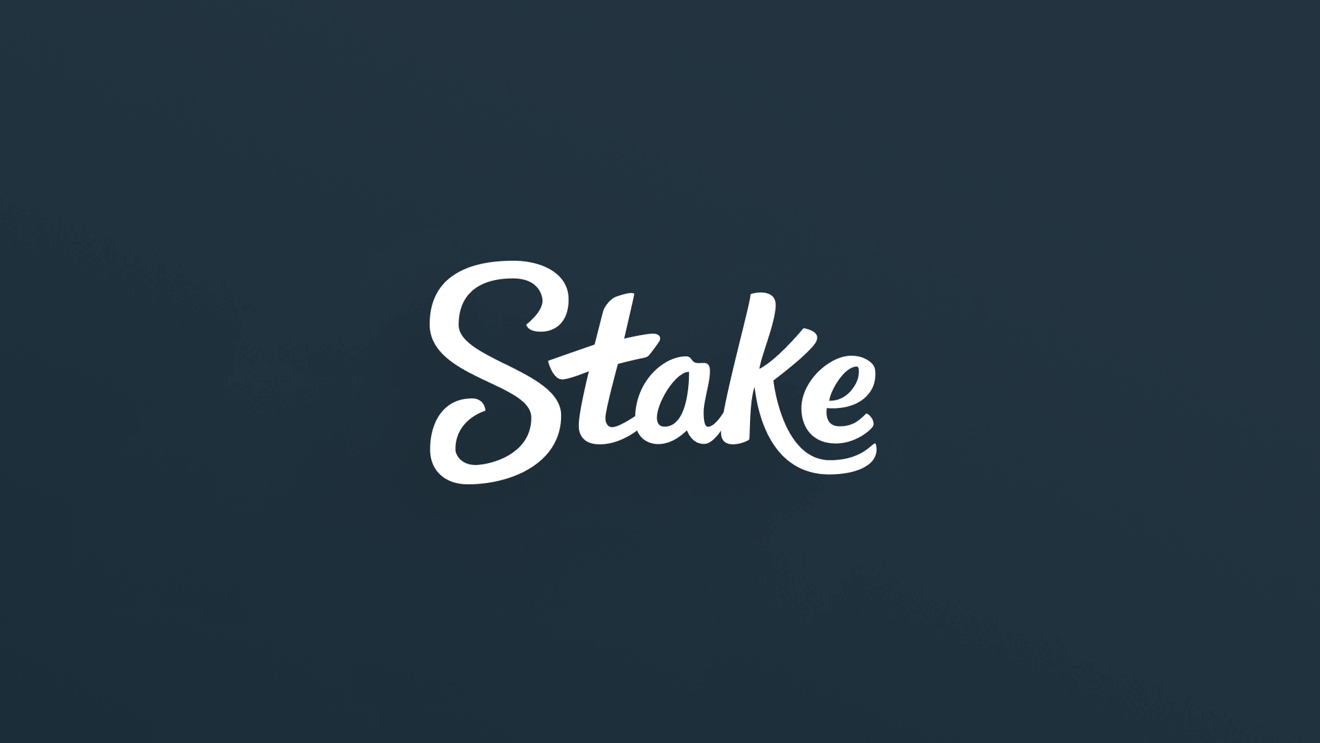 Imagem mostra logomarca da Stake