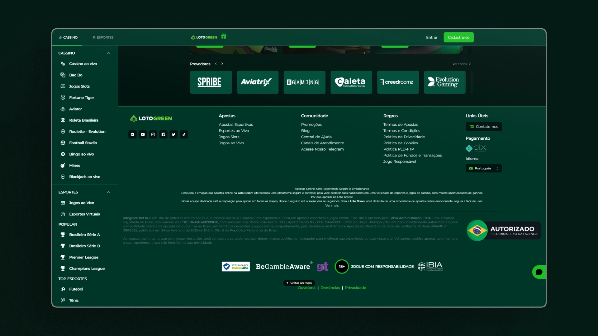 imagem ilustrativa Possuir Licença Válida Lotogreen