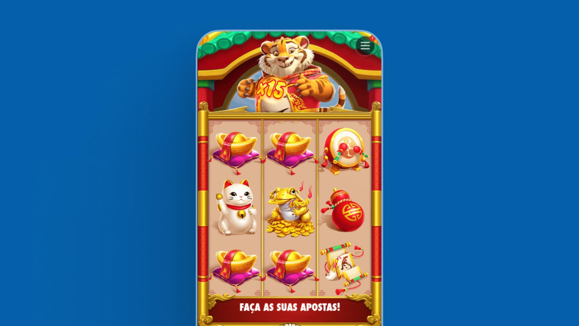 imagem ilustrativa Tigre Sortudo