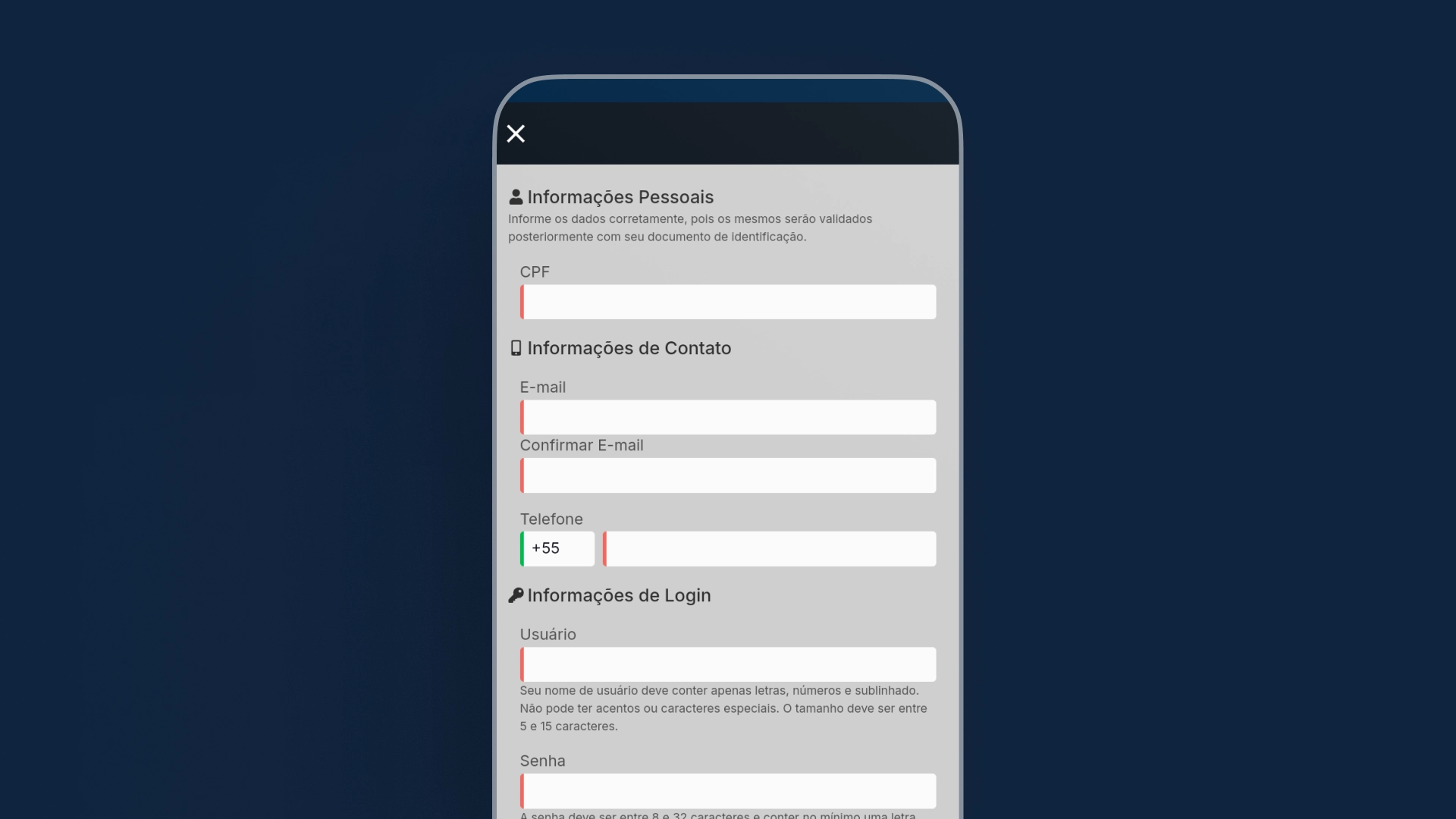 imagem ilustrativa cadastro Betnacional