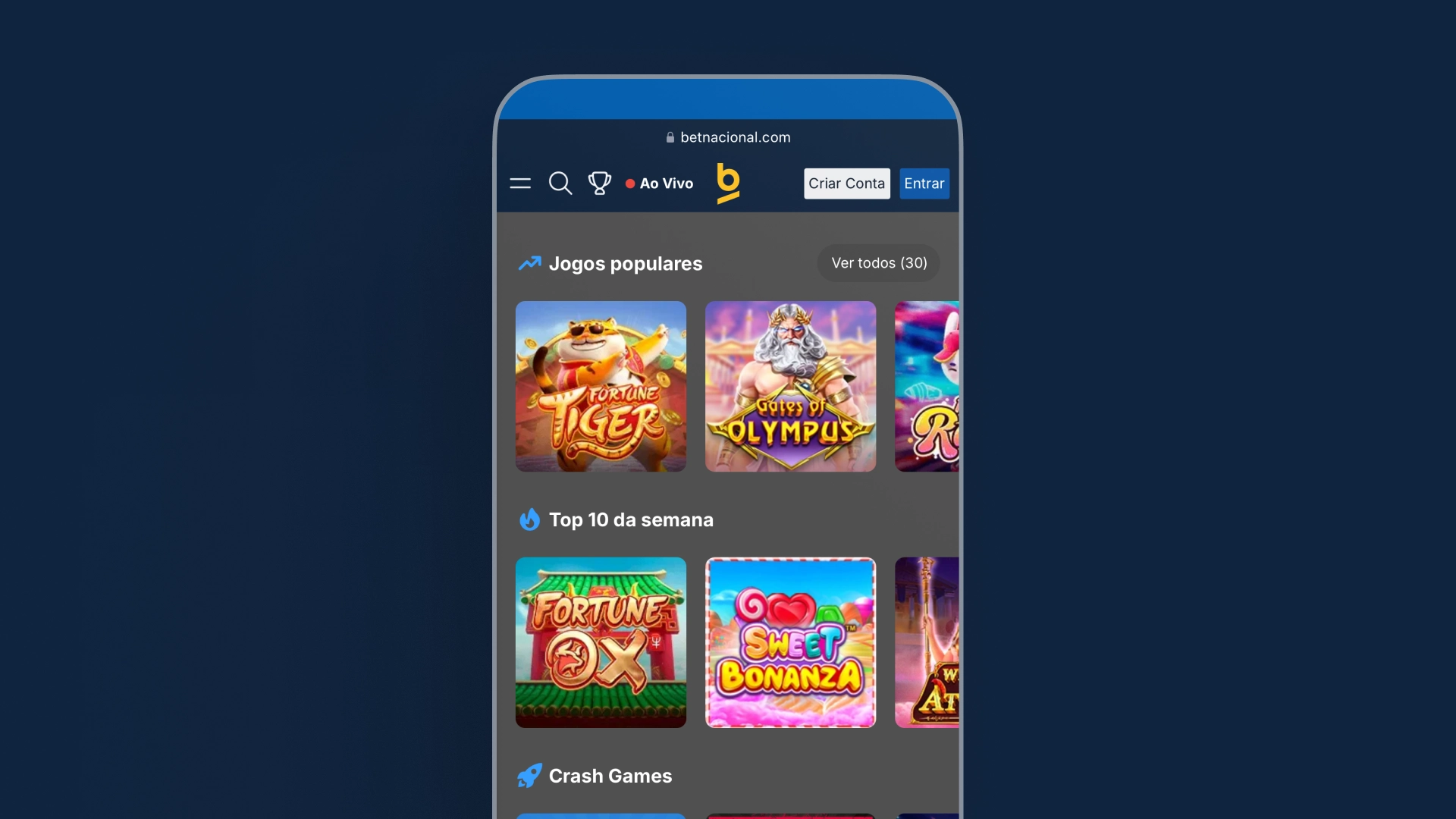 imagem ilustrativa casino Betnacional