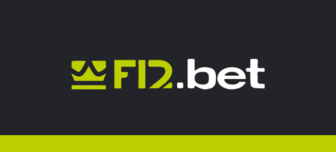 Imagem mostra logomarca da F12.bet