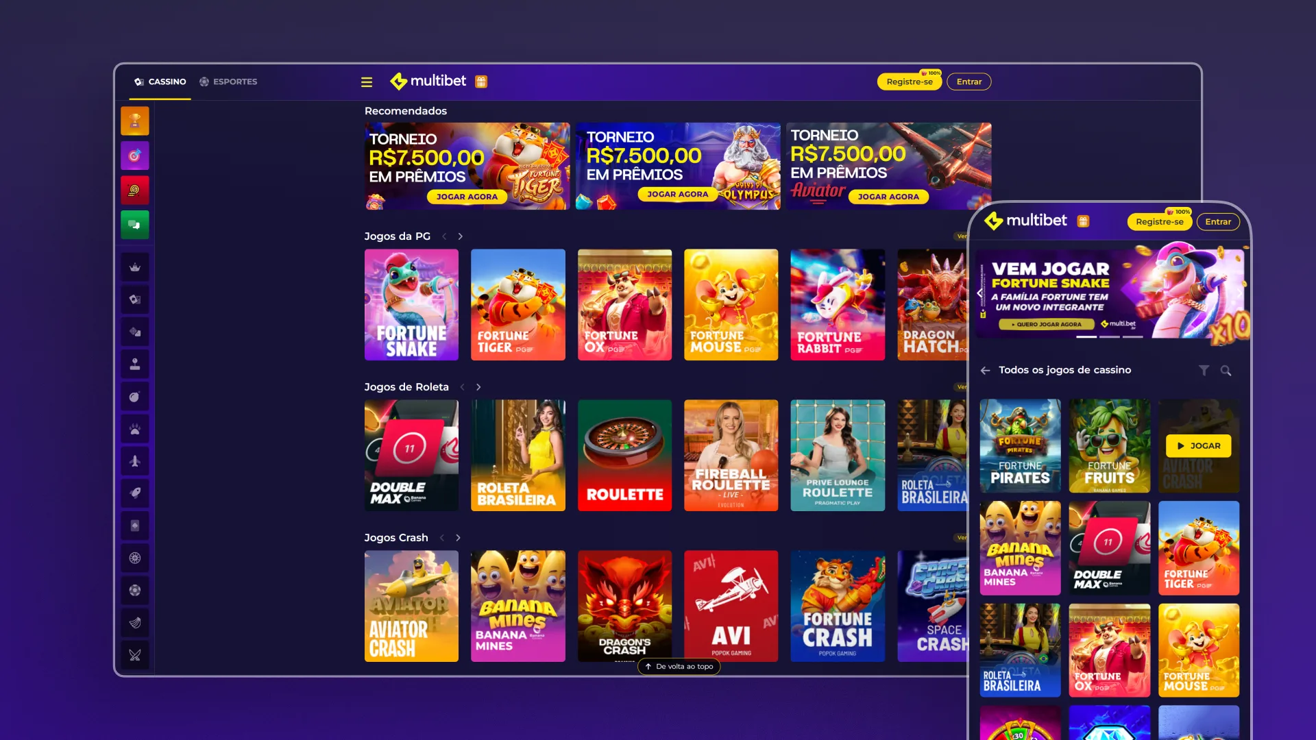 imagem mockup casino multibet