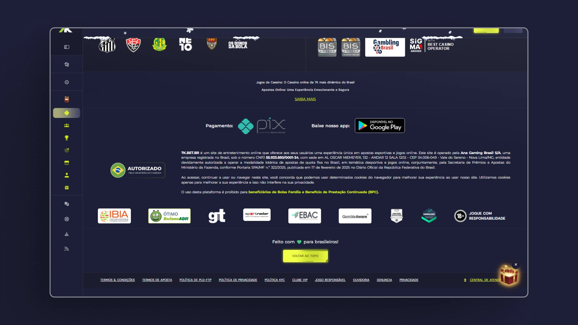 imagem rodapé confiavel Bet7K