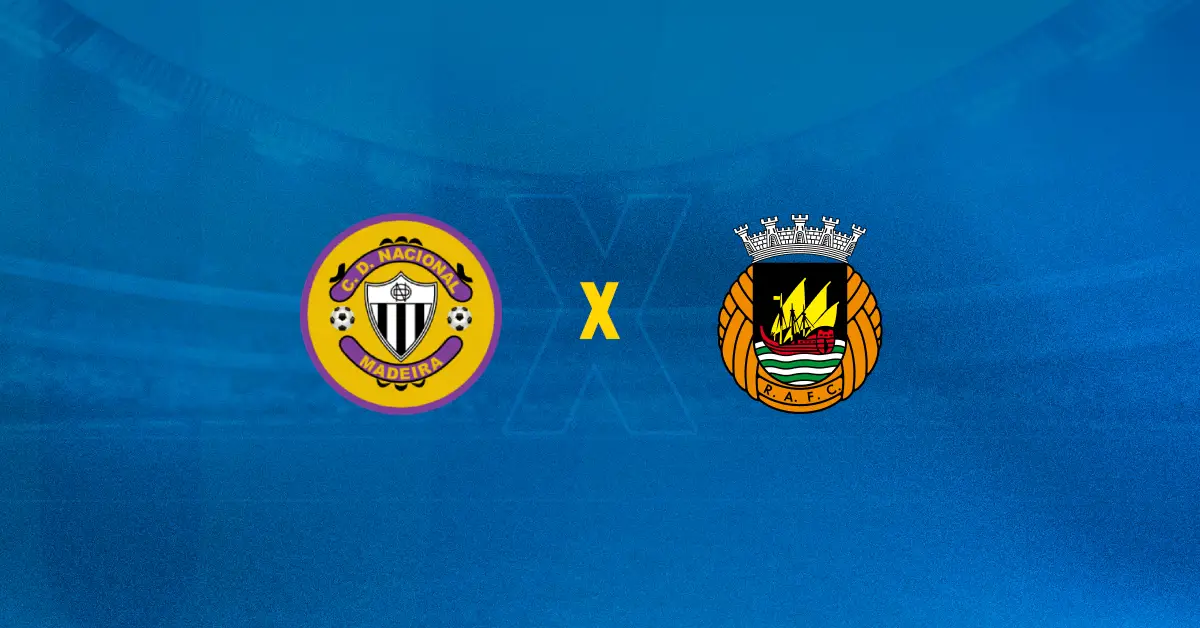 Escudos de Nacional x Rio Ave