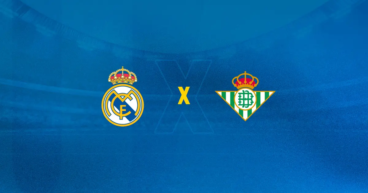 Escudos de Real Madrid x Real Betis