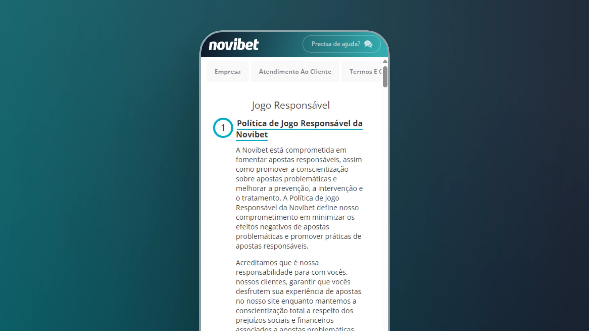 screenshot reclame aqui Novibet
